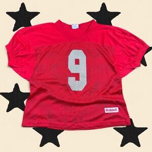 ★ Riddell red mesh jersey ★